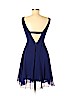 Alice + Olivia 100% Polyester Blue Cocktail Dress Size 6 - photo 2