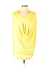 Alice + Olivia 100% Rayon Yellow Sleeveless Top Size L - photo 1