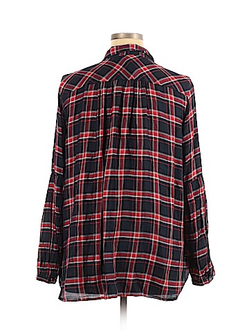 Ann Taylor LOFT Long Sleeve Button-Down Shirt (view 2)