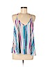 Dee Elle 100% Polyester Blue Sleeveless Blouse Size M - photo 1
