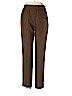 W by Worth 100% Silk Brown Silk Pants Size 6 - photo 1
