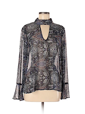 Harlowe & Graham Long Sleeve Blouse (view 1)