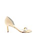 Something Bleu Tan Heels Size 8 - photo 1