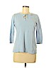 Talbots 100% Cotton Blue Pullover Sweater Size M (petite) - photo 1