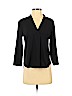 Ann Taylor Black 3/4 Sleeve Blouse Size S (petite) - photo 1