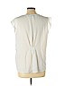 Tahari by ASL 100% Polyester White Short Sleeve Blouse Size L (petite) - photo 2