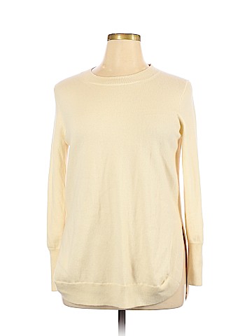 J. Crew Factory Store Cashmere Pullover Sweater (view 1)