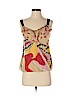 Tibi 100% Silk Yellow Sleeveless Silk Top Size 4 - photo 1