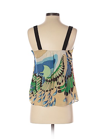 Tibi Sleeveless Silk Top (view 2)