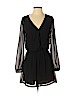 Express 100% Polyester Black Romper Size S - photo 1