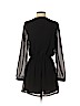 Express 100% Polyester Black Romper Size S - photo 2