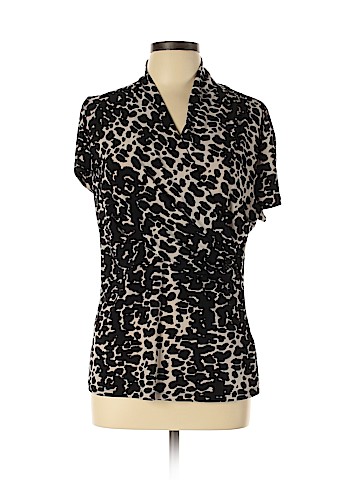 DKNY Short Sleeve Blouse (view 1)