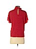 Vince Camuto Red Short Sleeve Blouse Size XS - photo 2
