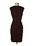 White House Black Market Burgundy Casual Dress Size 4 - photo 2