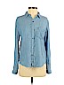 Rails Blue Long Sleeve Button-Down Shirt Size S - photo 1