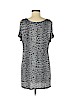 MICHAEL Michael Kors 100% Viscose Gray Short Sleeve Top Size M - photo 2
