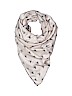 Club Monaco 100% Silk Print Tan Silk Scarf One size - photo 1