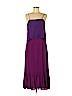 Diane von Furstenberg 100% Silk Purple Cocktail Dress Size 6 - photo 1