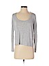 T by Alexander Wang Gray 3/4 Sleeve T-Shirt Size S - photo 1