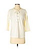 Madewell Ivory 3/4 Sleeve Top Size XS - photo 1