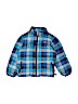 Patagonia 100% Polyester Plaid Blue Snow Jacket Size 4T - photo 1