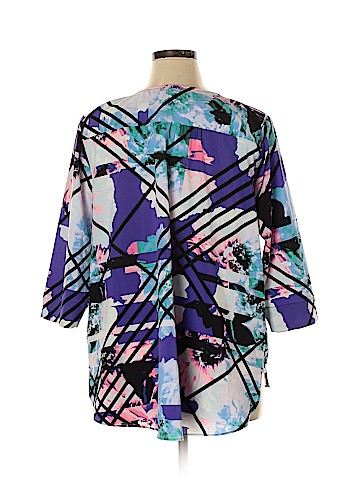 Dana Buchman 3/4 Sleeve Blouse (view 2)