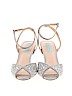 Betsey Johnson Silver Heels Size 7 - photo 2