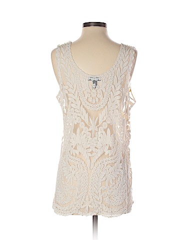 Aqua Sleeveless Top (view 2)