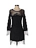 For Love & Lemons 100% Nylon Black Cocktail Dress Size S - photo 1