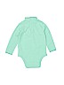The Children's Place 100% Cotton Green Long Sleeve Onesie 18-24 MO / 24 MO - photo 2