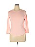 Old Navy Solid Pink Long Sleeve T-Shirt Size 14 - photo 1
