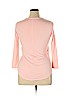 Old Navy Solid Pink Long Sleeve T-Shirt Size 14 - photo 2