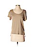 Rag & Bone 100% Rayon Tan Short Sleeve T-Shirt Size S - photo 1