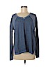 Lucky Brand Blue Long Sleeve Top Size M - photo 1