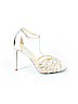 Betsey Johnson Silver Heels Size 8 - photo 1