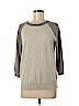 J. Crew Factory Store 100% Merino Wool Ivory Wool Pullover Sweater Size M - photo 1