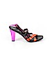 Donald J Pliner Orange Heels Size 7 - photo 1