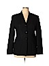 Talbots 100% Wool Black Wool Blazer Size 14 - photo 1
