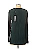 Elie Tahari 100% Silk Green Long Sleeve Silk Top Size S - photo 2
