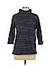 T by Talbots Blue Turtleneck Sweater Size L (petite) - photo 1