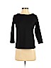 Ann Taylor Black 3/4 Sleeve Top Size XS (petite) - photo 1