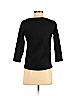 Ann Taylor Black 3/4 Sleeve Top Size XS (petite) - photo 2
