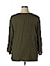 Banana Republic 100% Viscose Green 3/4 Sleeve Blouse Size XL - photo 2