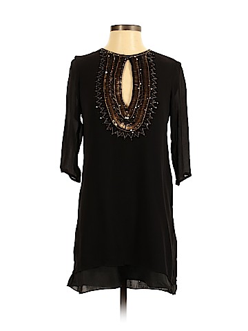 Parker 3/4 Sleeve Silk Top (view 1)