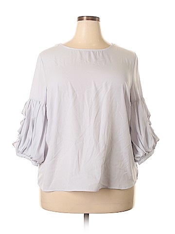 N Touch 3/4 Sleeve Blouse (view 1)