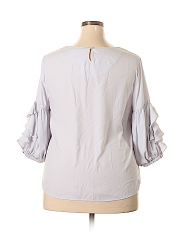 N Touch 3/4 Sleeve Blouse (view 2)