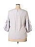 N Touch 100% Polyester White 3/4 Sleeve Blouse Size XL (petite) - photo 2