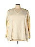 Motto 100% Acrylic Ivory Pullover Sweater Size 3X - photo 1