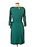 Ann Taylor Teal Casual Dress Size M (petite) - photo 2
