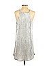 Francesca's 100% Polyester Silver Cocktail Dress Size S - photo 2
